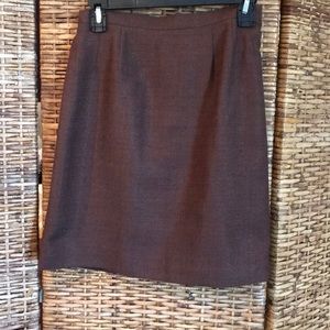 Brown dress skirt